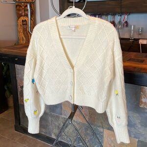 Hazel Moon cream sweater size Med